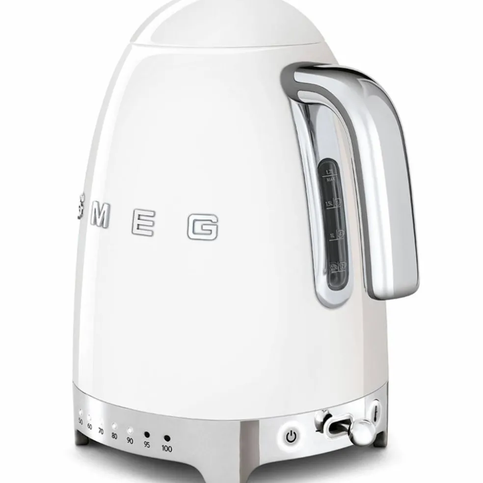 Vattenkokare 1,7 l med temperaturreglering, creme