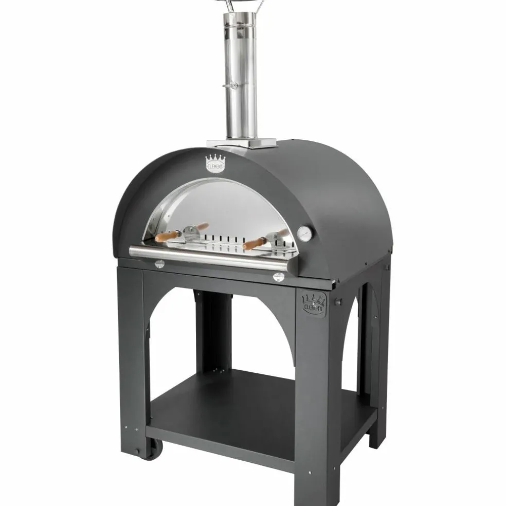 Vedeldad Pizzaugn 60x60 cm. Antracit