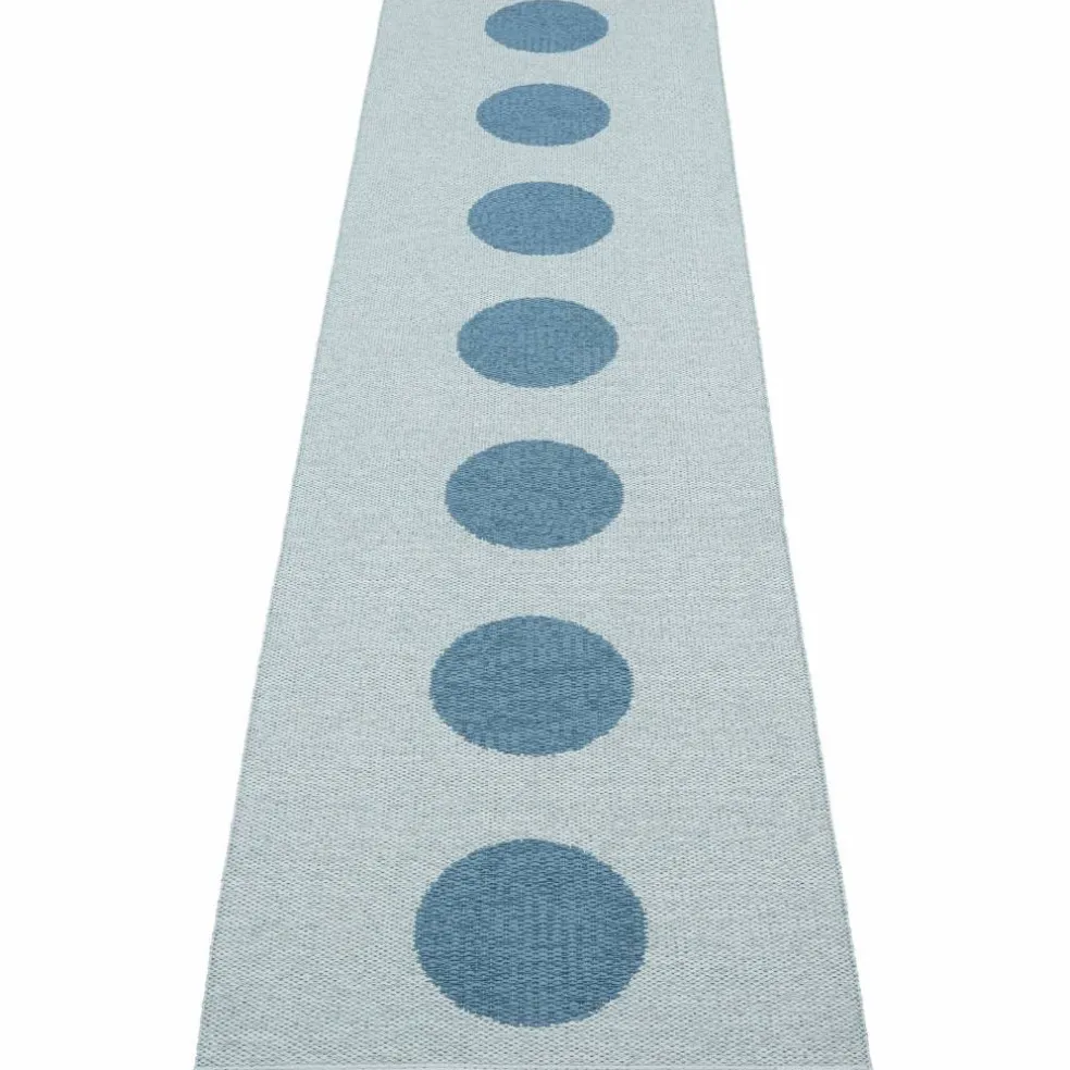 Vera Pop matta 70 × 280 cm, leaf/misty mint