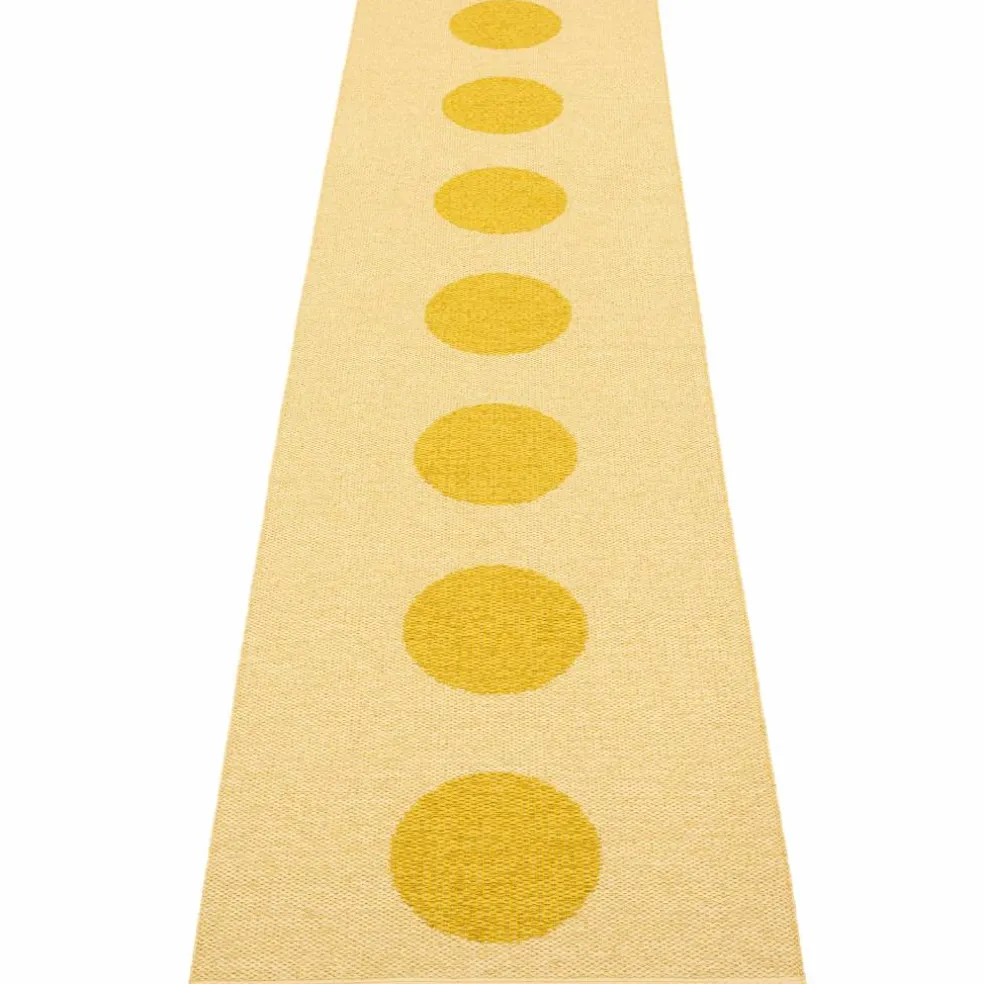 Vera Pop matta 70 × 280 cm, leaf/misty mint