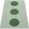 Vera Pop matta 70 × 120 cm, leaf/misty mint