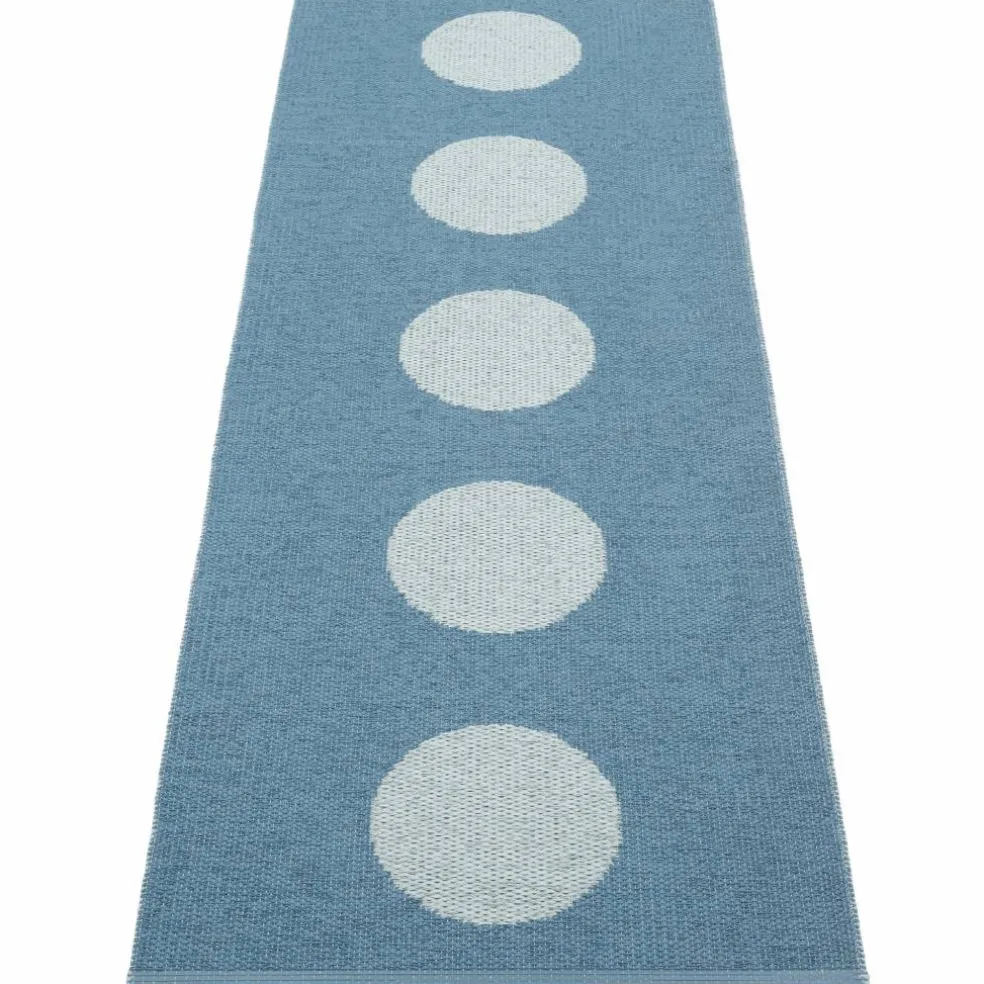 Vera Pop matta 70 × 200 cm, leaf/misty mint