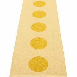 Vera Pop matta 70 × 200 cm, mustard/yellow