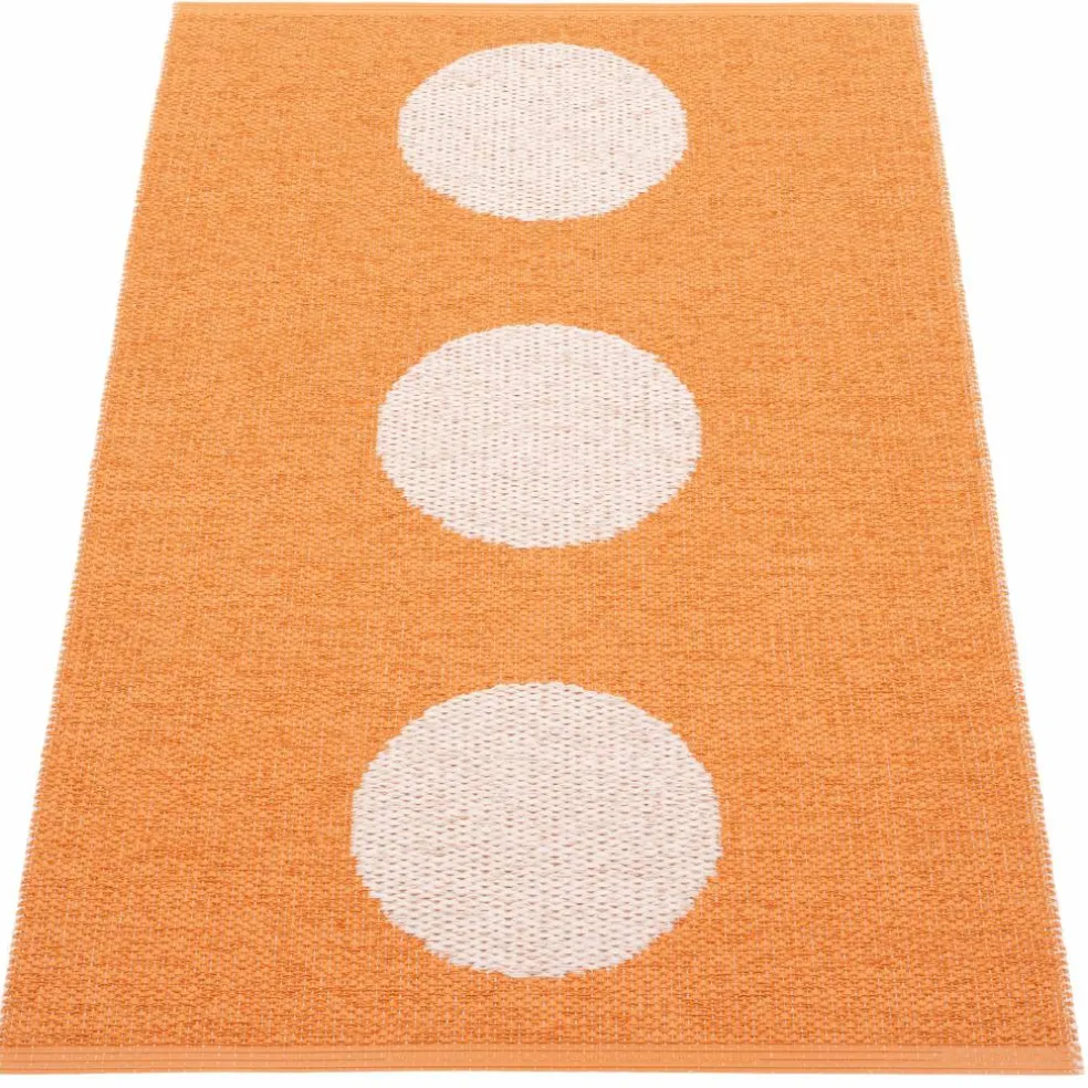 Vera Pop matta 70 × 120 cm, mustard/yellow