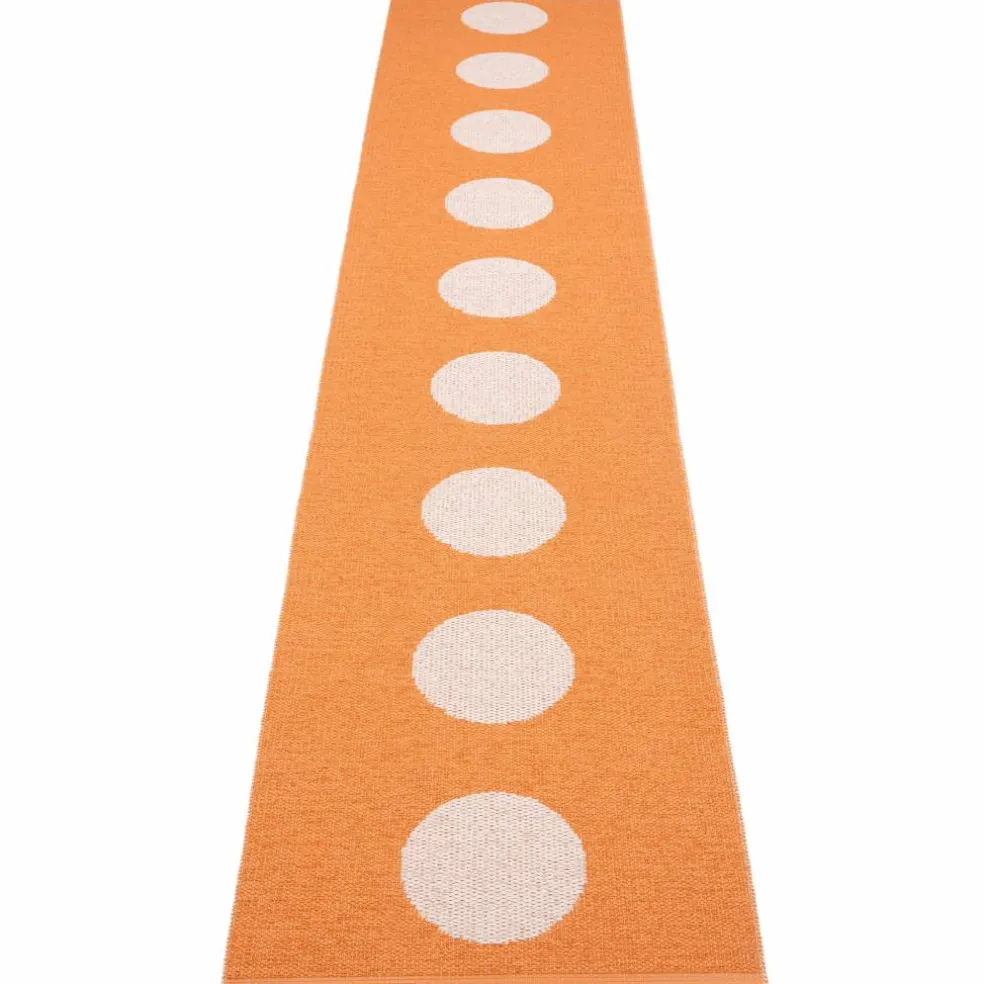 Vera Pop matta 70 × 360 cm, orange/pink