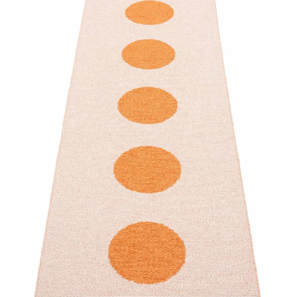 Vera Pop matta 70 × 200 cm, orange/pink