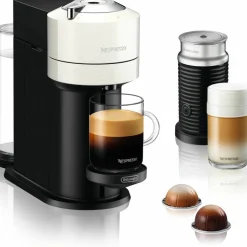 Vertuo Next Value Pack kaffemaskin och mjölkskummare, vit