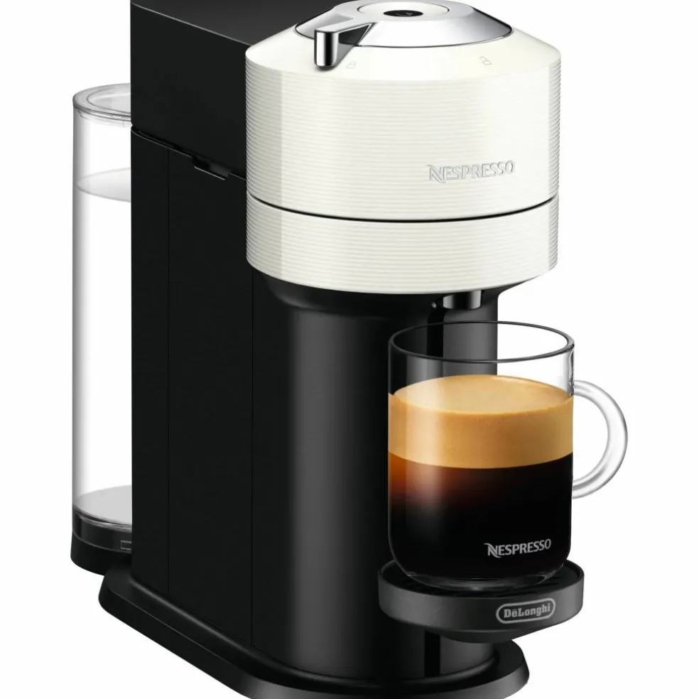 Vertuo Next Value Pack kaffemaskin och mjölkskummare, vit