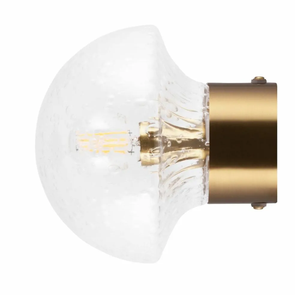 16 vägglampa, vit/krom