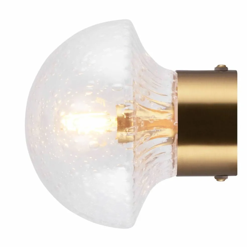 16 vägglampa, vit/krom
