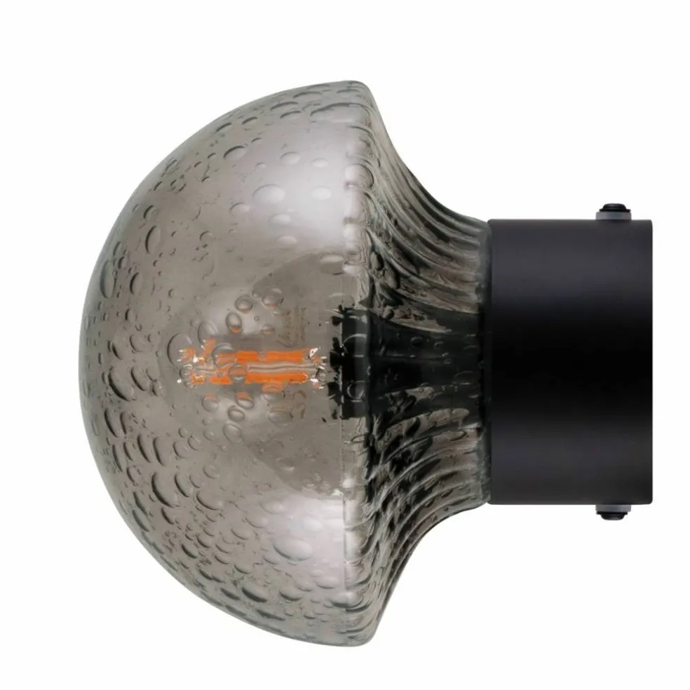 16 vägglampa, vit/krom