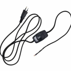 Väggsladd med dimmer 2 m, vit