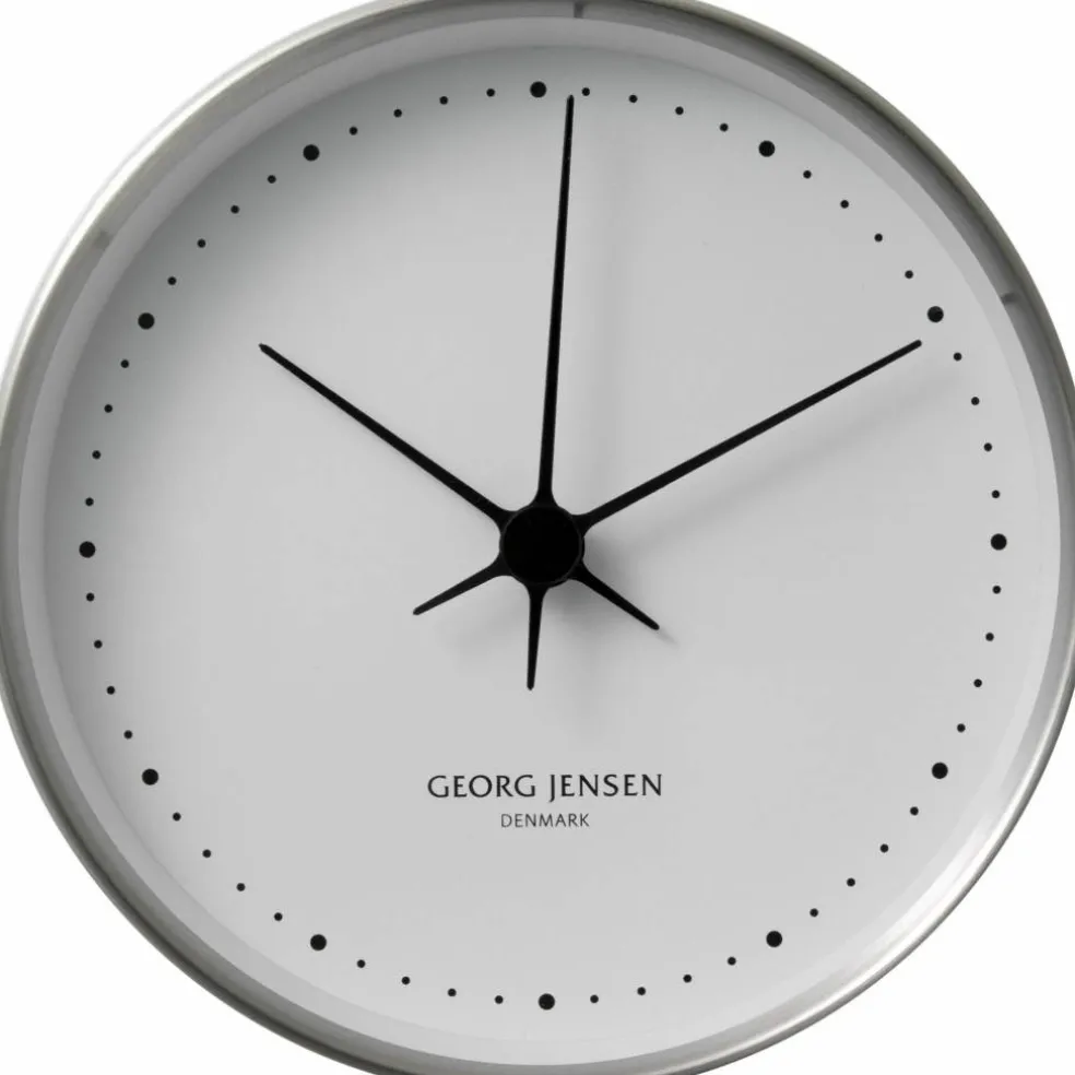 Väggur Stål/Vit 22 cm