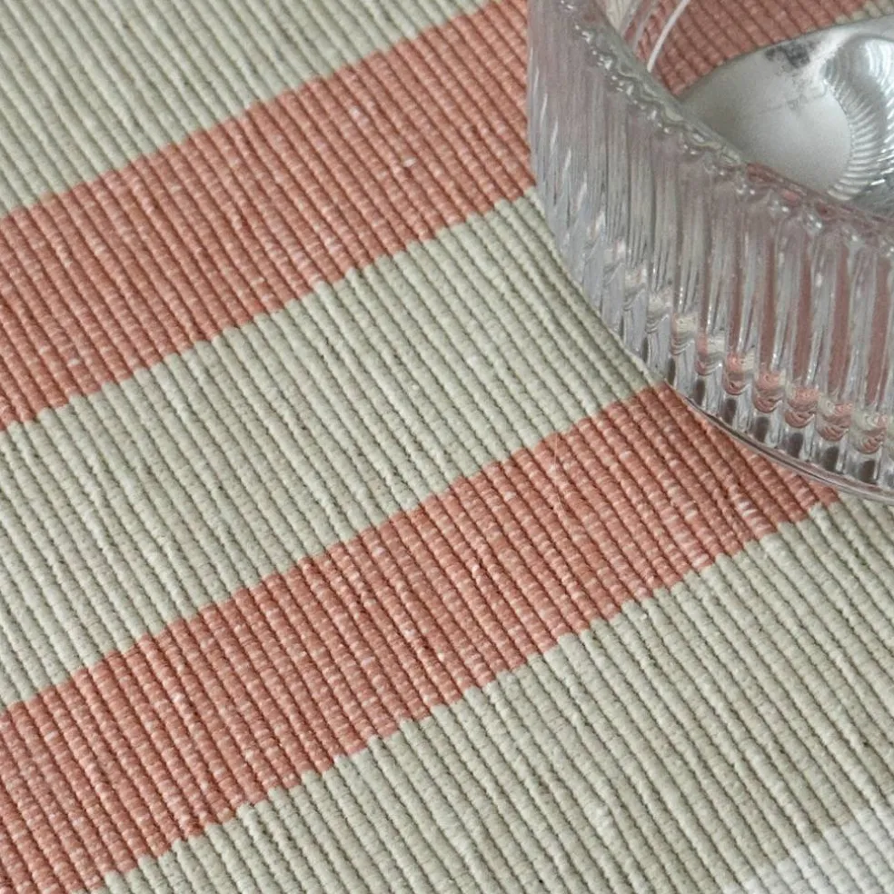 Vibeke Klint bordstablett 33 × 48 cm, breda linjer/grön