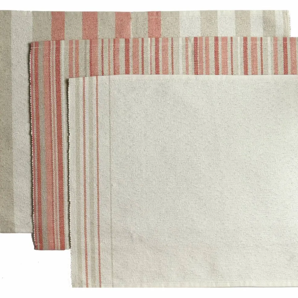 Vibeke Klint bordstablett 33 × 48 cm, breda linjer/grön