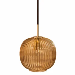 Vibra taklampa 26 cm, amber