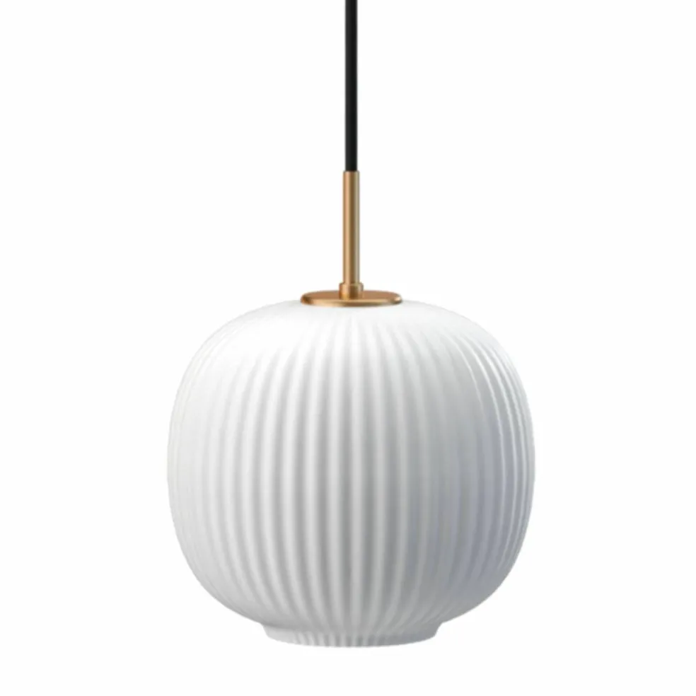 Vibra taklampa 18 cm, opal