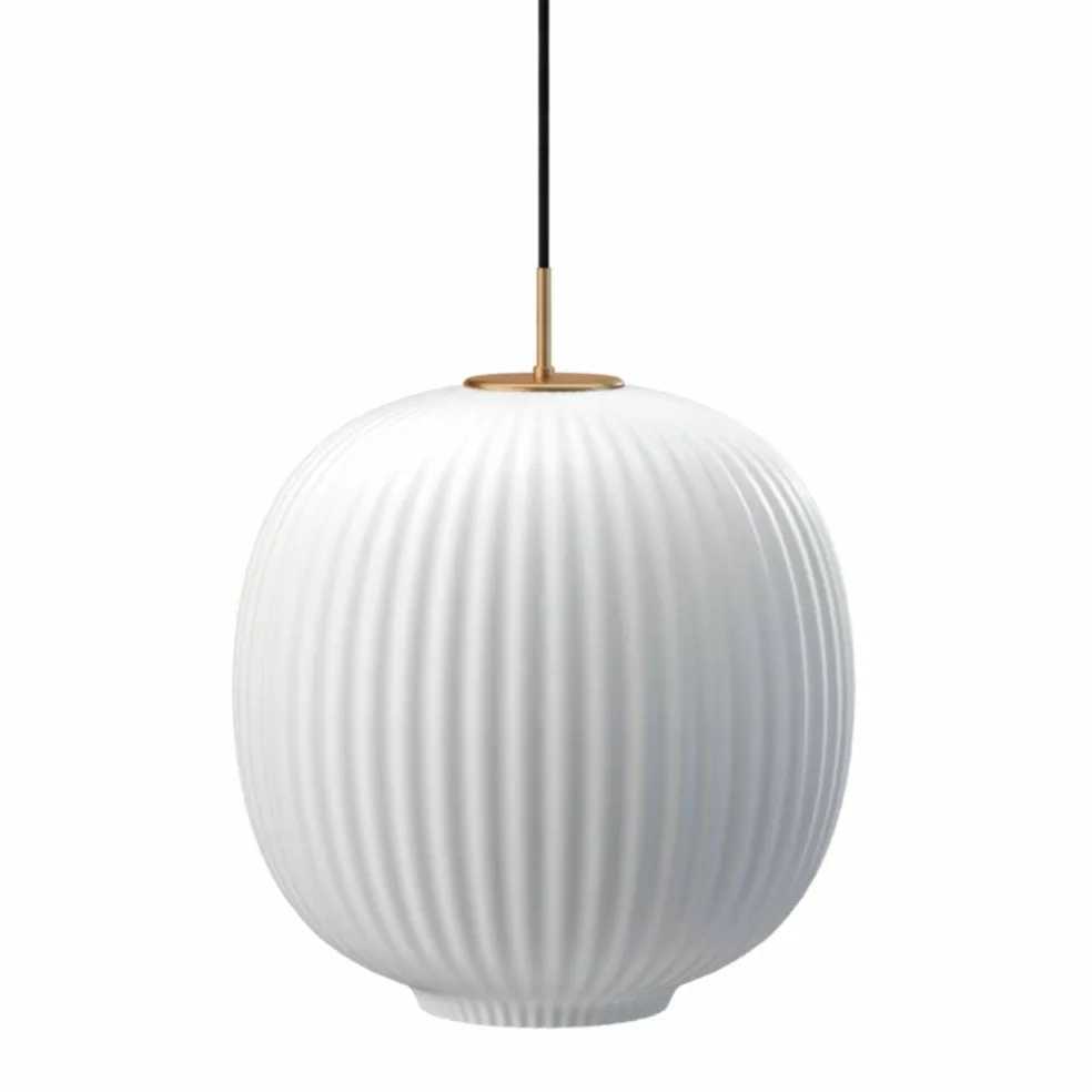 Vibra taklampa 18 cm, opal