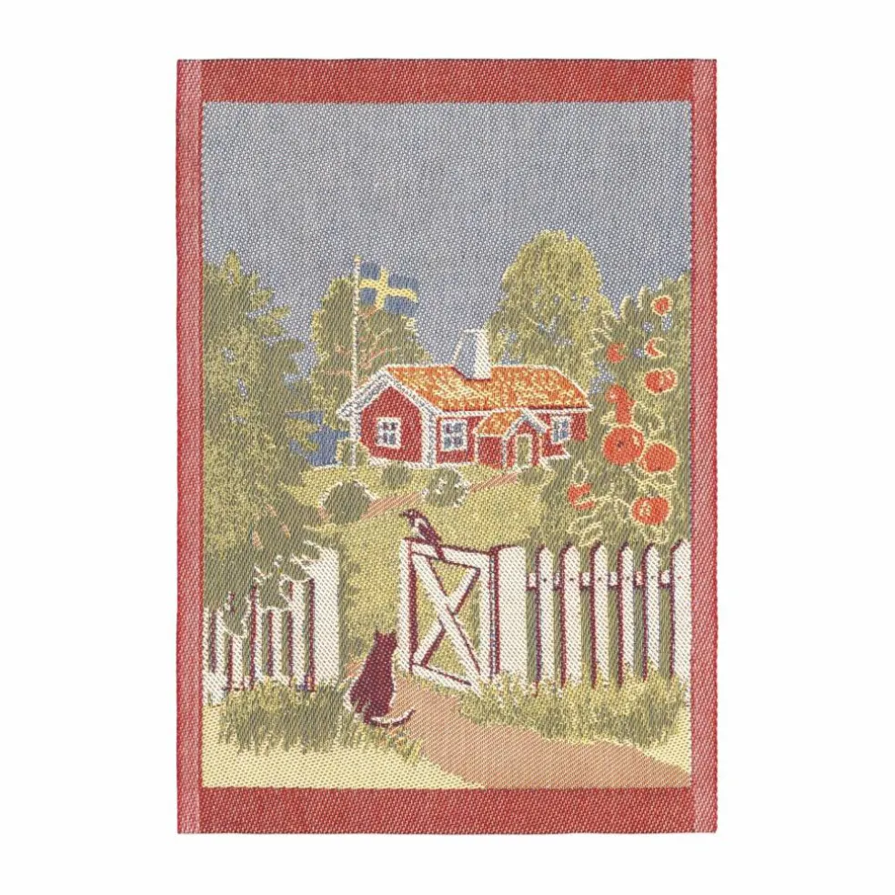 Vildblomster kökshandduk 35 × 50 cm