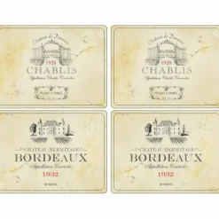 Vin de France Bordsunderlägg 4-pack