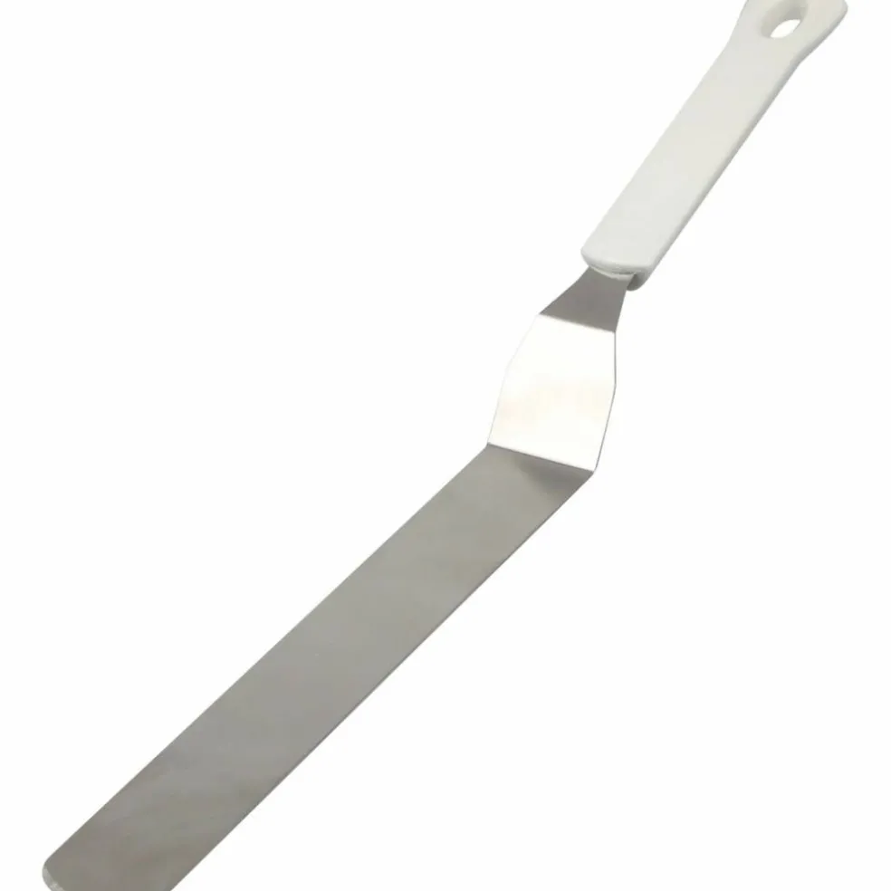 Vinklad palett 23 cm, vit