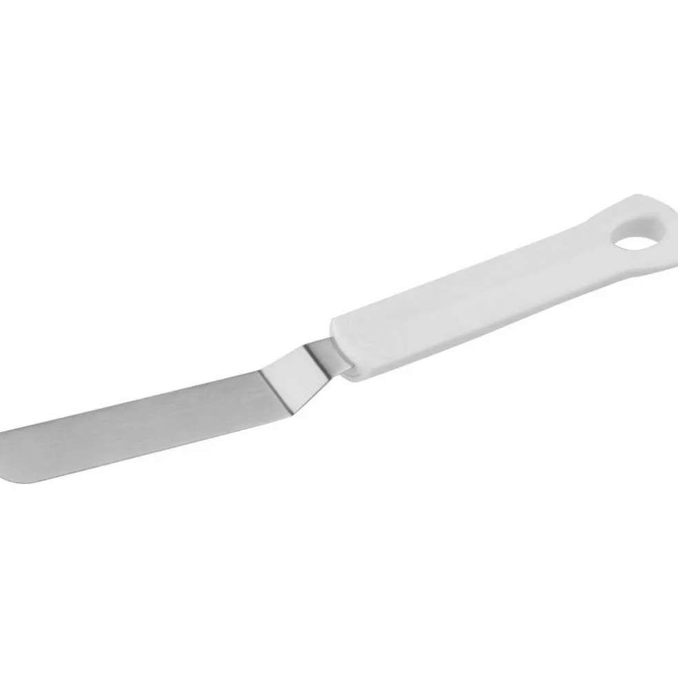 Vinklad palett 23 cm, vit