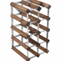 Vinställ Påbyggnadsbart 12 Flaskor Light oak
