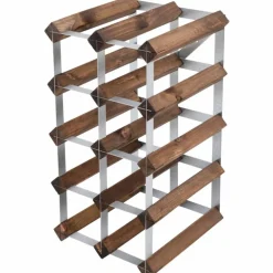 Vinställ Påbyggnadsbart 12 Flaskor Light oak