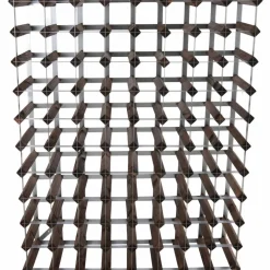 Vinställ Påbyggnadsbart 90 Flaskor Dark oak