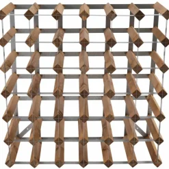 Vinställ Påbyggnadsbart 42 Flaskor Dark oak