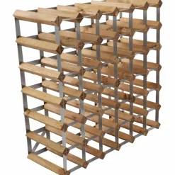 Vinställ Påbyggnadsbart 42 Flaskor Dark oak