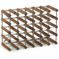 Vinställ Påbyggnadsbart 30 Flaskor Light oak