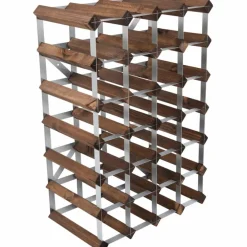 Vinställ Påbyggnadsbart 30 Flaskor Dark oak