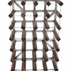 Vinställ Påbyggnadsbart 30 Flaskor Dark oak