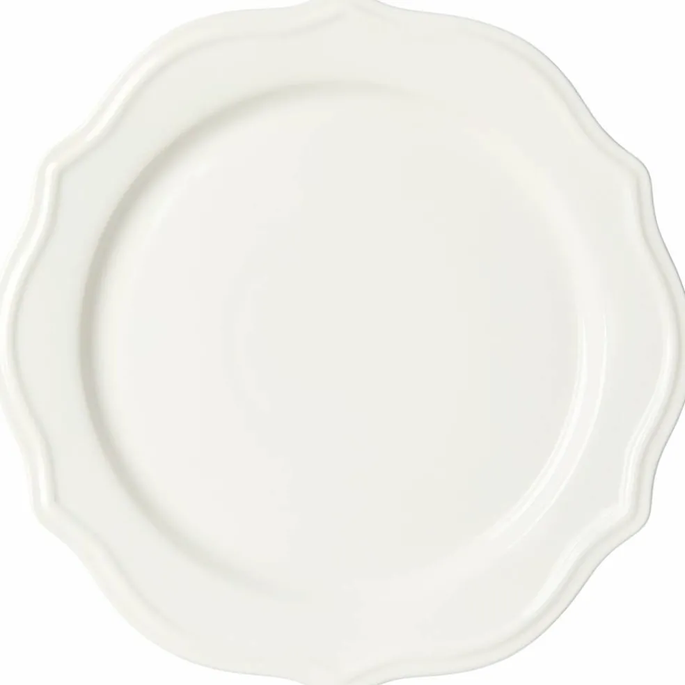 Violette tallrik 28 cm, vit