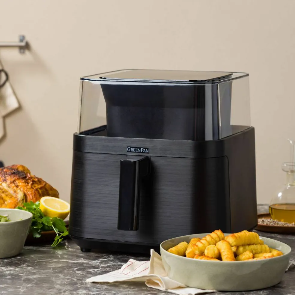 Vision airfryer 7 liter, svart