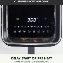 Vision airfryer 7 liter, svart