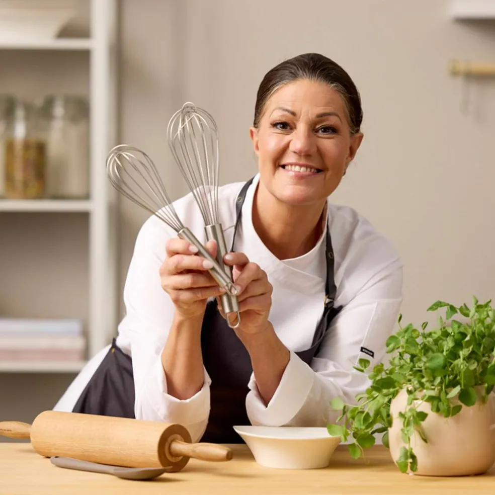 Visp 27 cm, stål