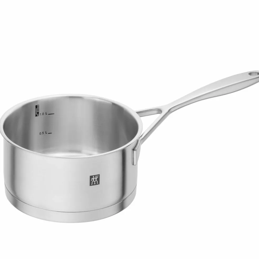 Vitality gryt- och kastrullset 5 delar + 4 lock, rostfritt stål