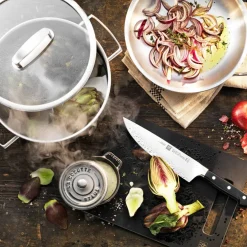 Vitality gryt- och kastrullset 5 delar + 4 lock, rostfritt stål