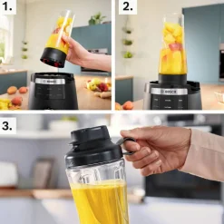 VitaPower Serie 6 MMB6654B blender 2 liter, svart