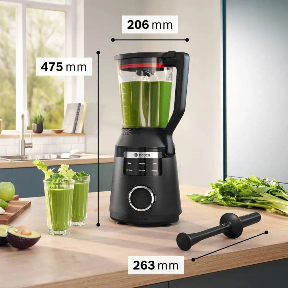 VitaPower Serie 6 MMB6654B blender 2 liter, svart