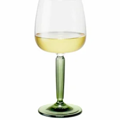 Vitvinsglas, 35 cl, Ø 8,5 cm, 2 st, grön