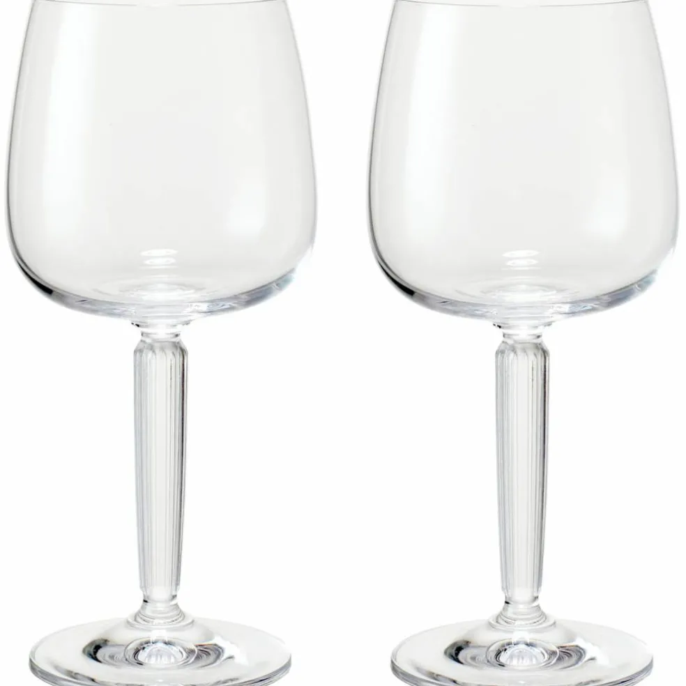 Vitvinsglas, 35 cl, Ø 8,5 cm, 2 st, grön