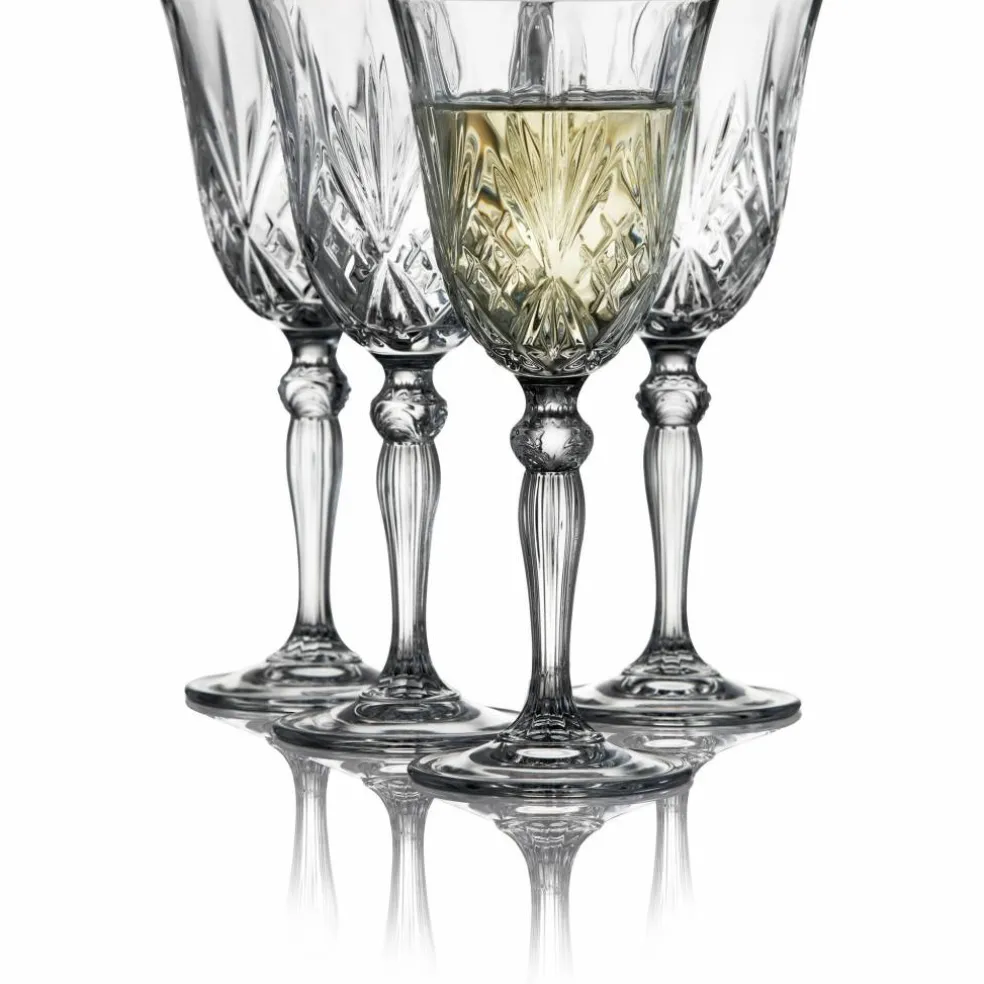 Vitvinsglas, 4 stk.