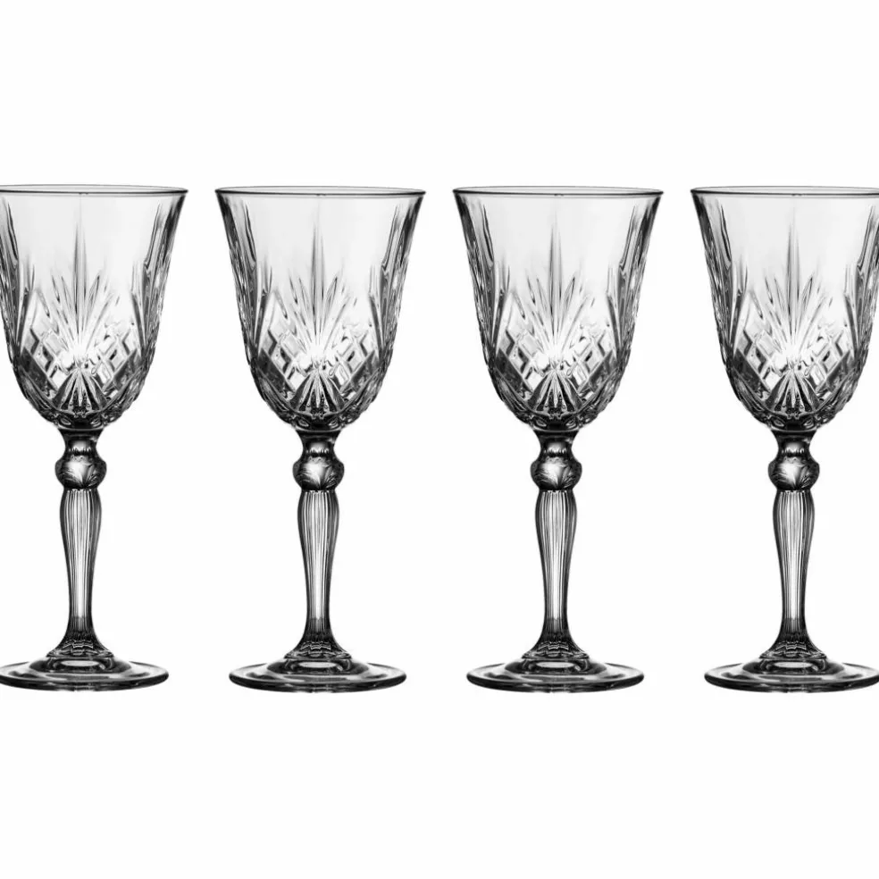 Vitvinsglas, 4 stk.