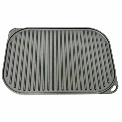 Vändbar grill- och stekplatta 40x28 cm