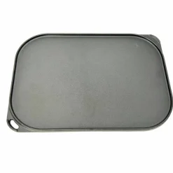 Vändbar grill- och stekplatta 40x28 cm