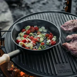 Vändbar grillplatta till bålpanna/bålgrill 60