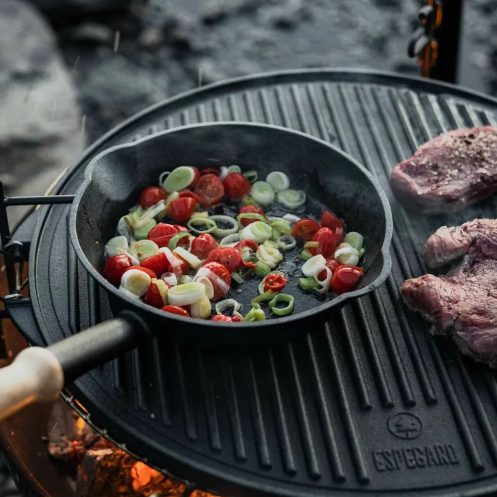 Vändbar grillplatta till bålpanna/bålgrill 60